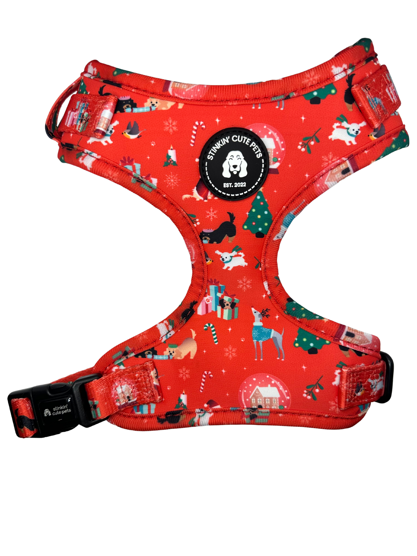 Santa Paws Christmas Eejit Harness