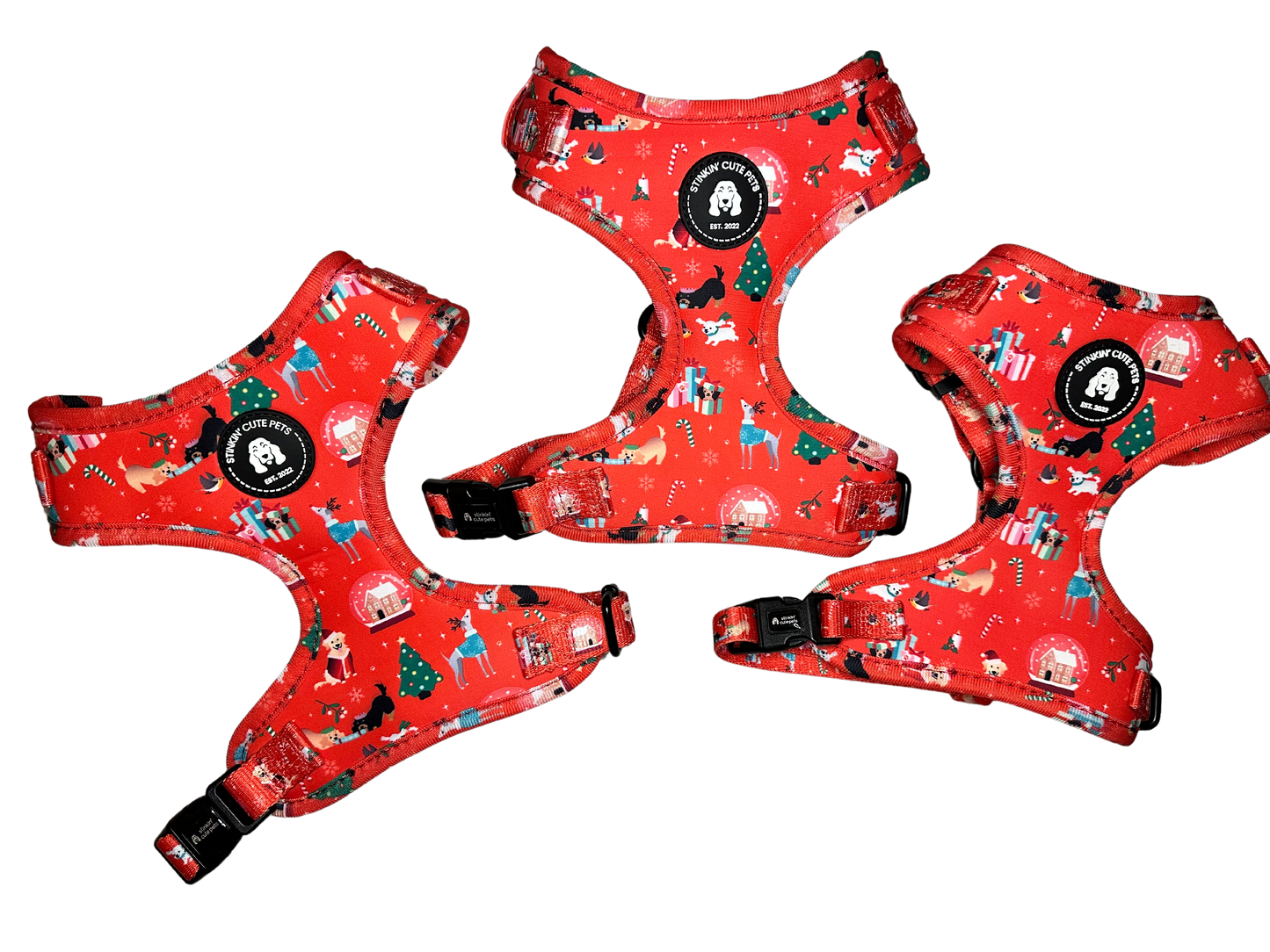 Santa Paws Christmas Eejit Harness